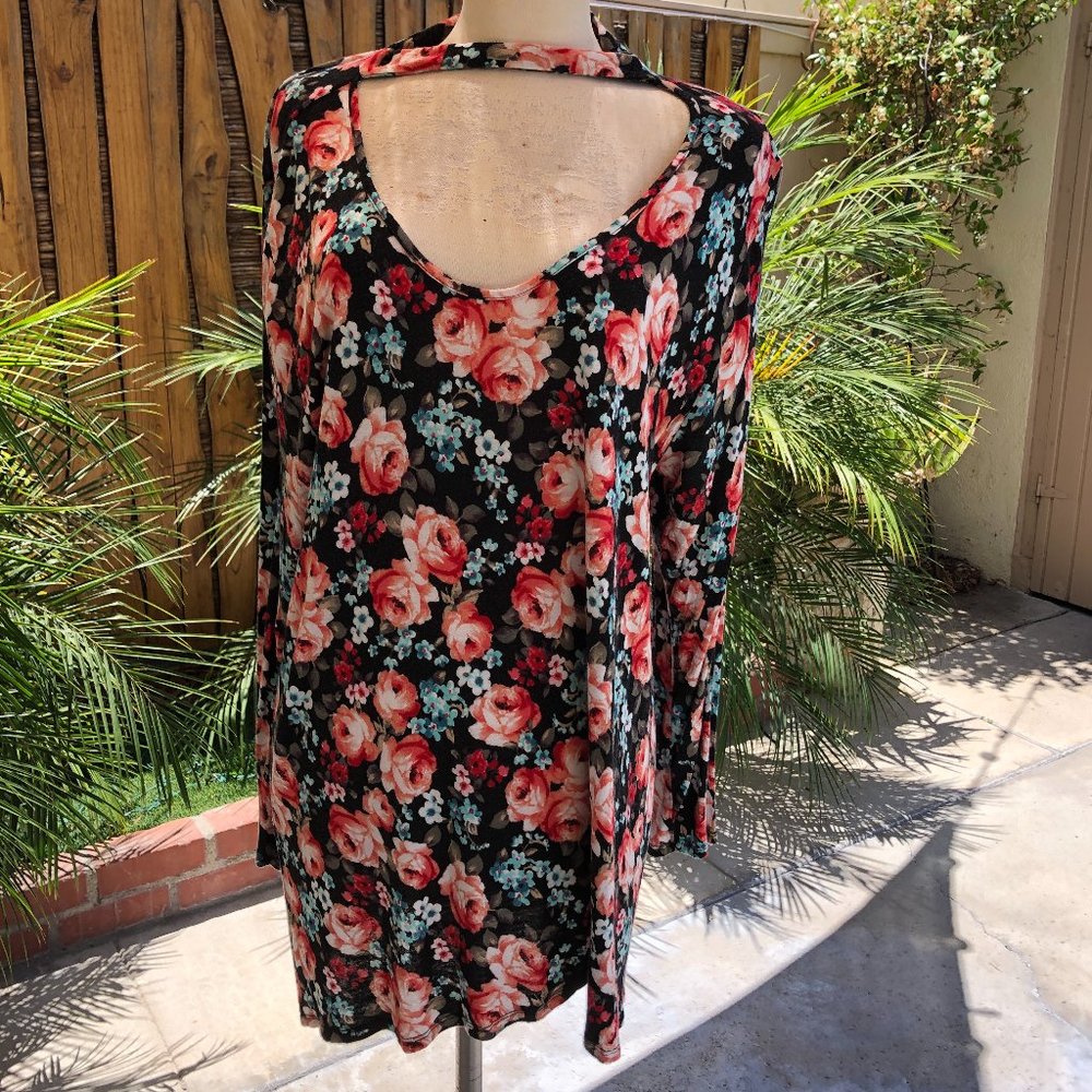 SWEET PEA DRESS TUNIC PREGNANCY? OR NOT FLORAL XXL